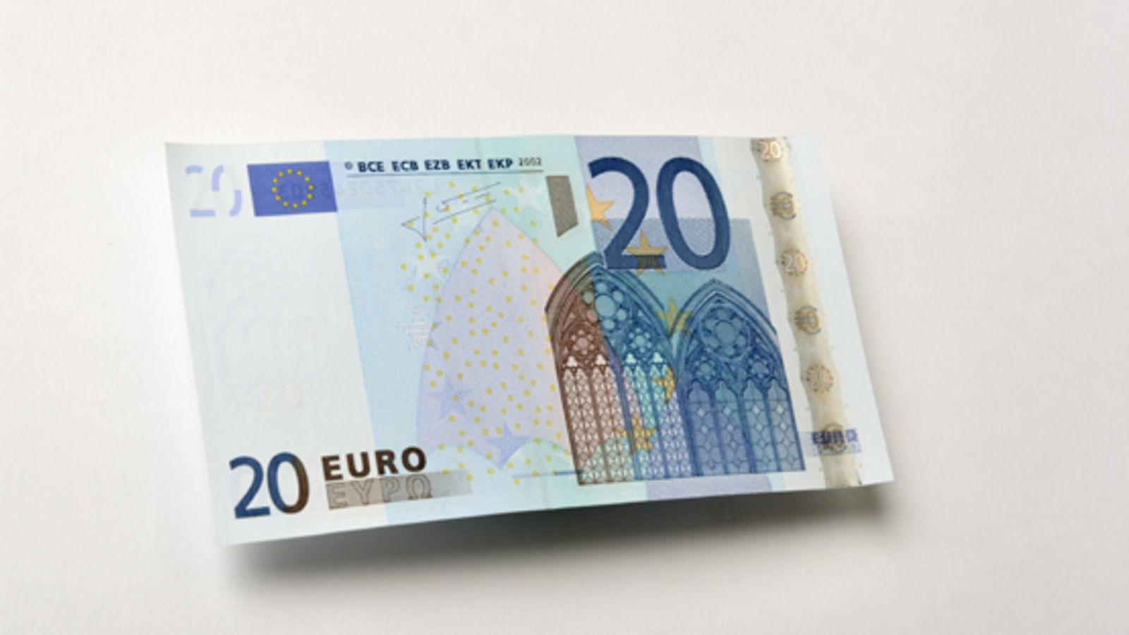 20 euron seteli.