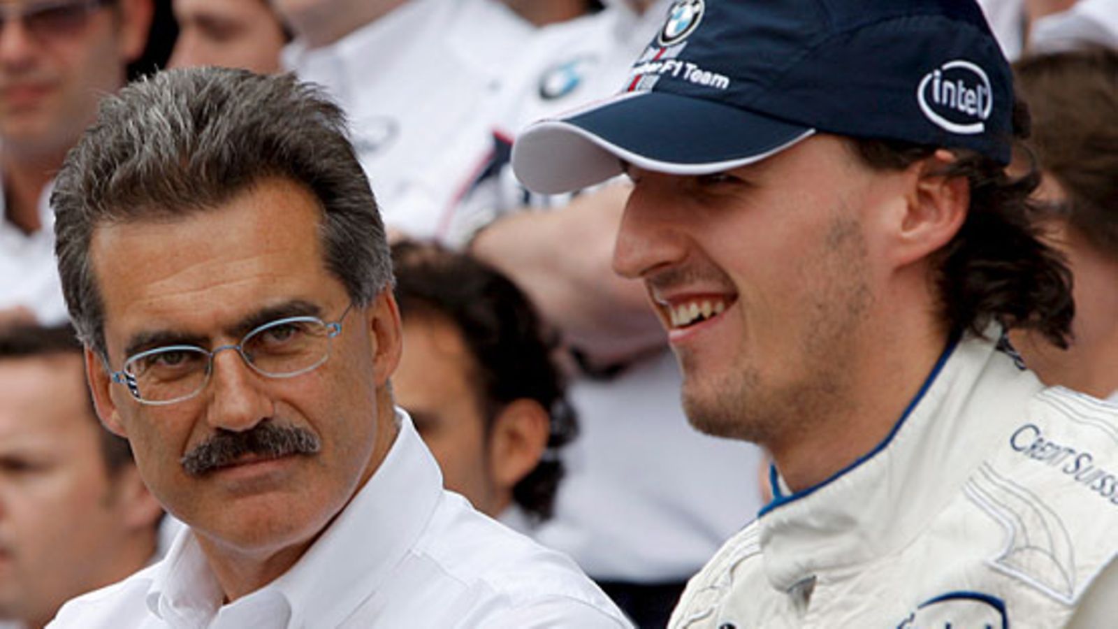 Mario Theissen ja Robert Kubica, kuva: EPA/KERIM OKTEN