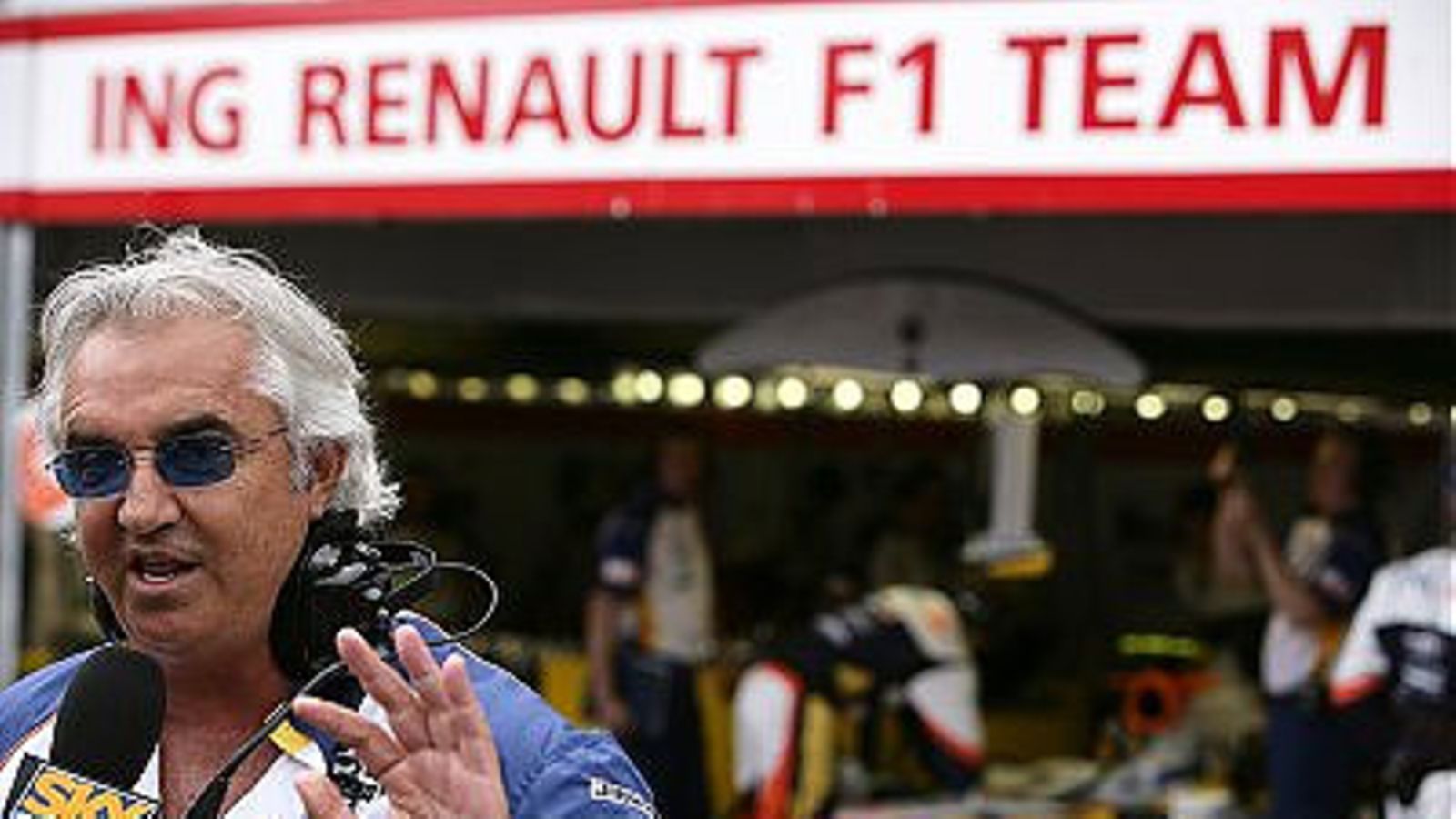 Flavio Briatore, kuva: Charles Coates/LAT Photographic