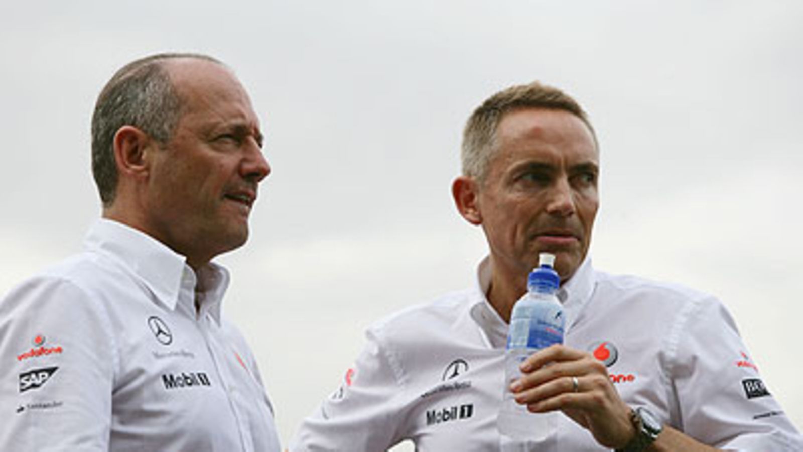 Ron Dennis, Martin Whitmarsh. Kuva: Mark Thompson/GETTY.