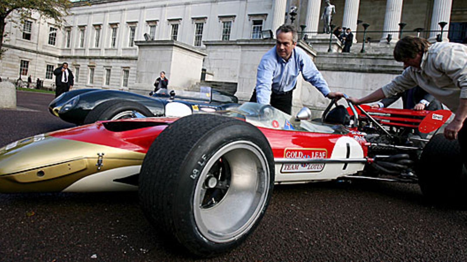 Clive Chapman, Lotus, kuva:EPA/Andy Rain