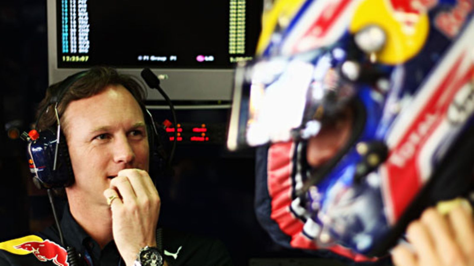 Christian Horner, Photo: Paul Gilham Getty Images Sport
