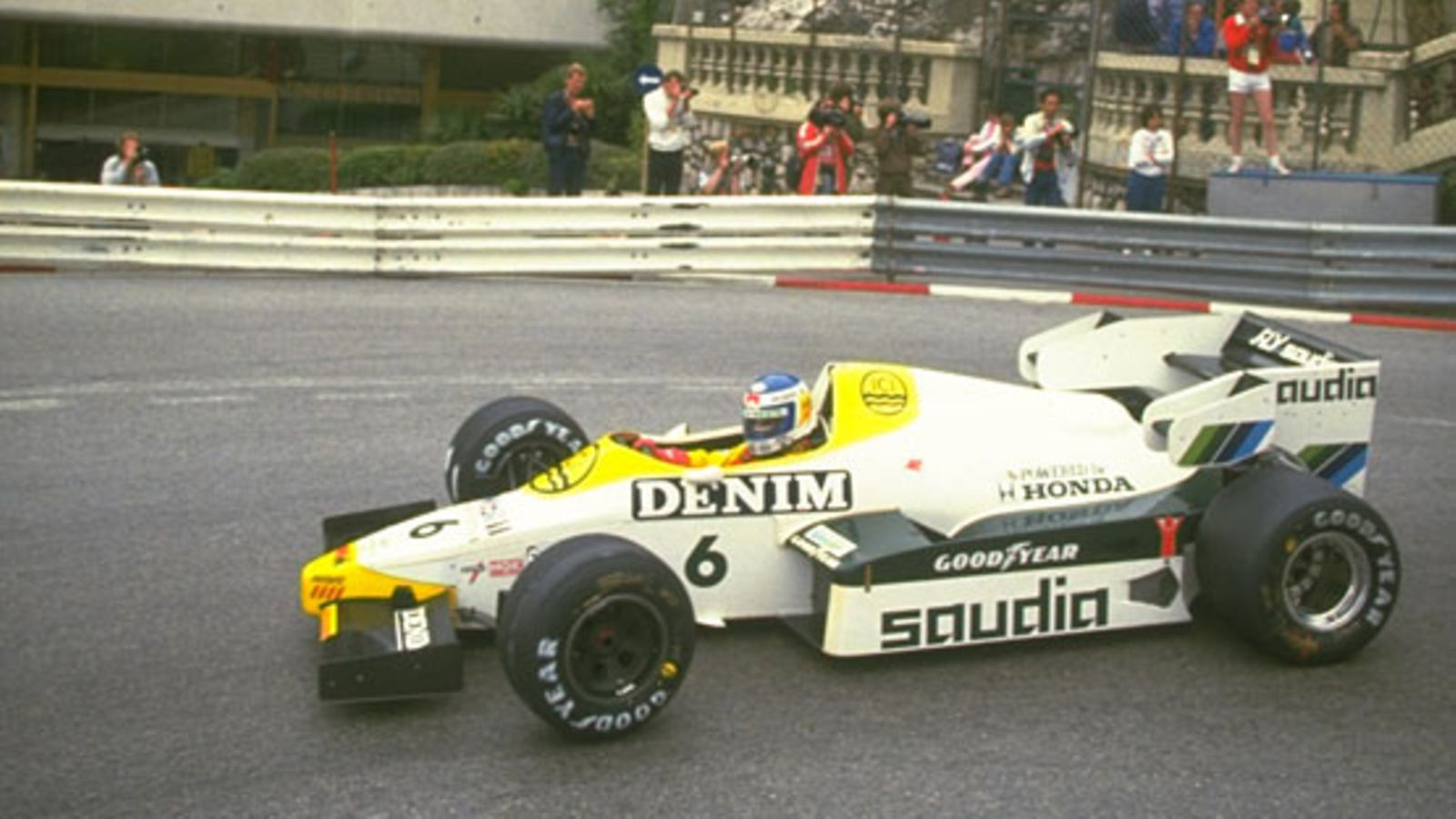 Keke Rosbergin Williams Monacossa 1984