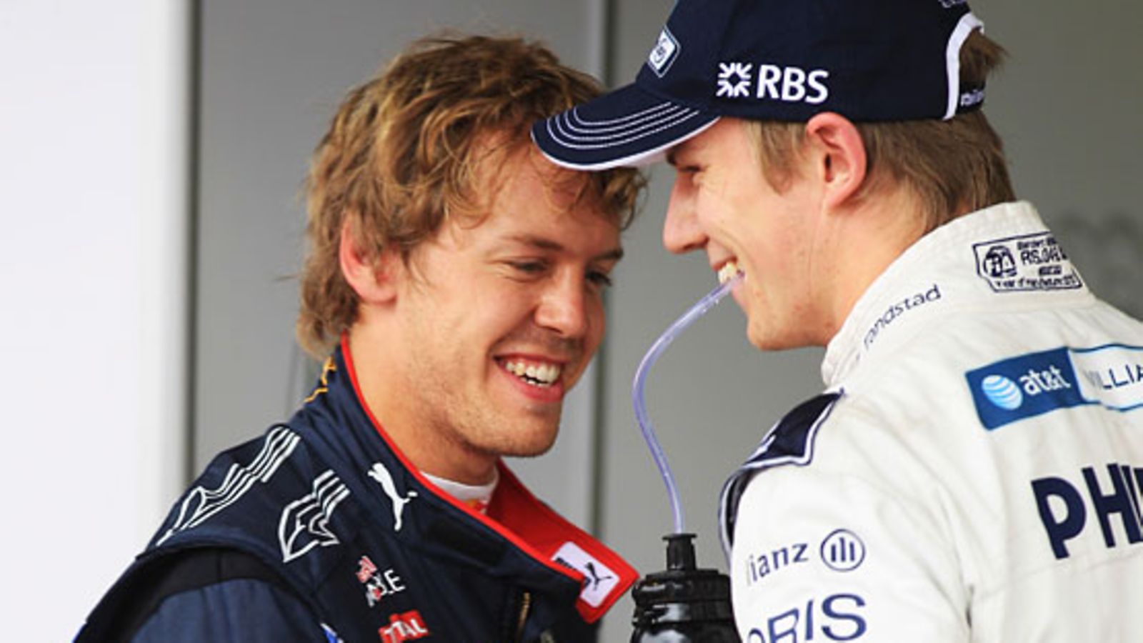 Sebastian Vettel ja Nico Hülkenberg