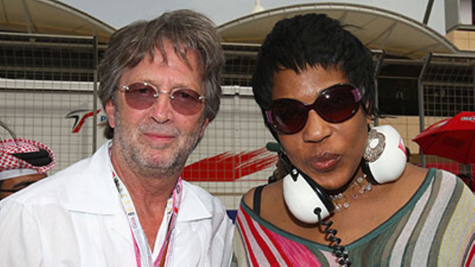 Eric Clapton ja Macy Gray, kuva: Mark Thompson/Getty Images