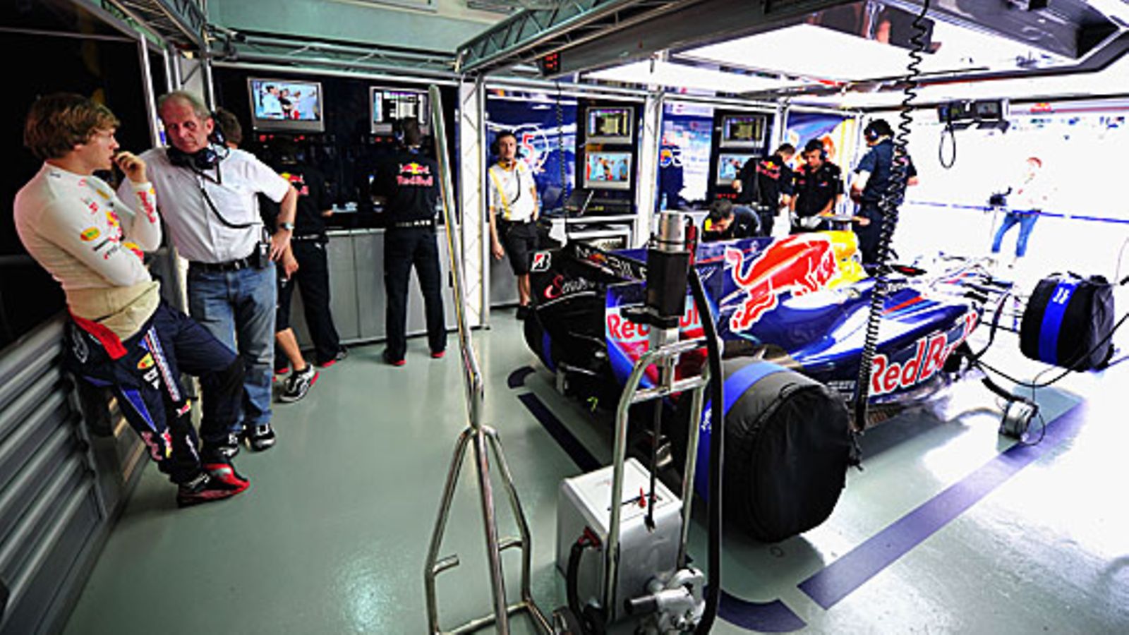 Sebastian Vettel, Red Bull, kuva:Getty/Clive Mason