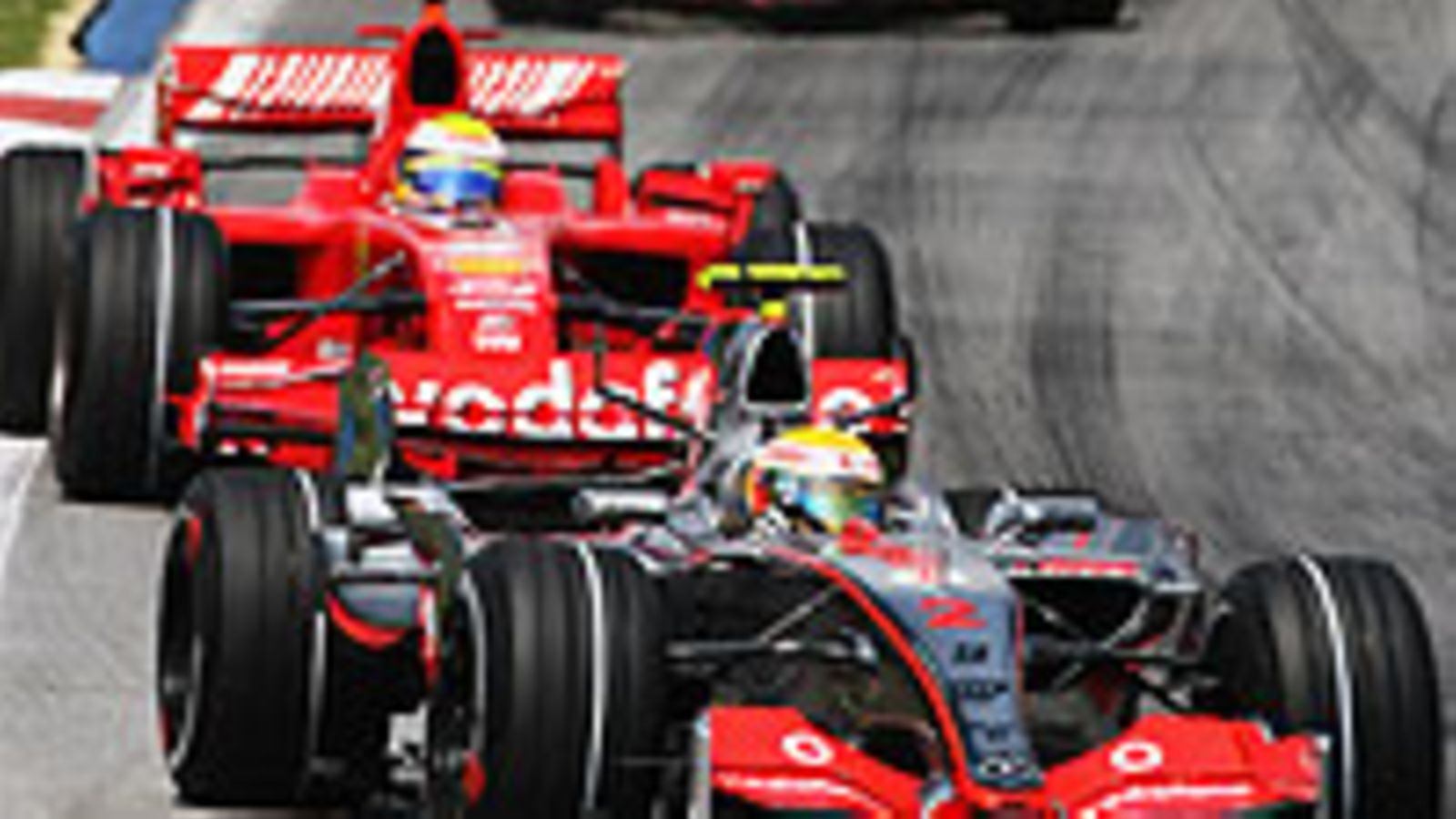 Lewis Hamilton ja Felipe Massa, kuva: Lars Baron/Bongarts/Getty Images