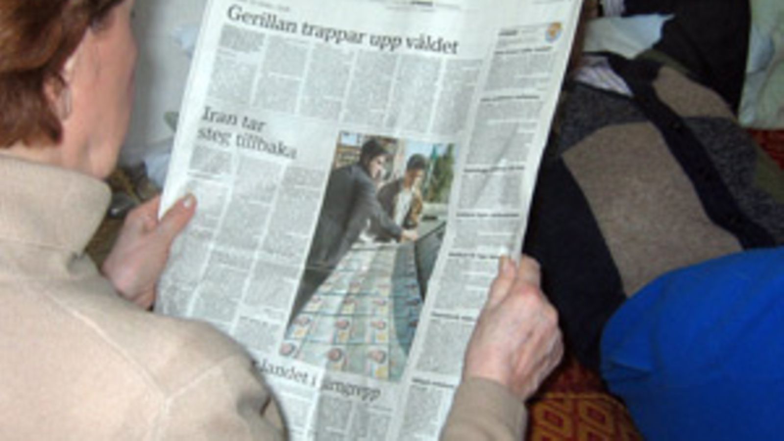 Omaishoitajuus. (Kuva: Marja Airio/Lehtikuva)