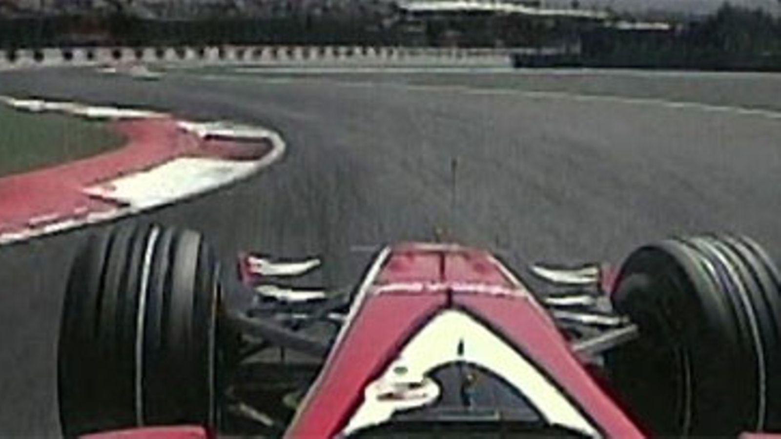 Barcelonan F1-radan uusi shikaani, kuva: MTV3