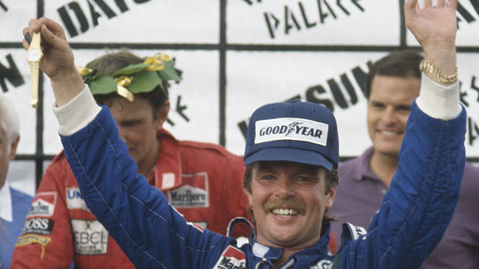 Keke Rosberg voitti maailmanmestaruuden 1982.