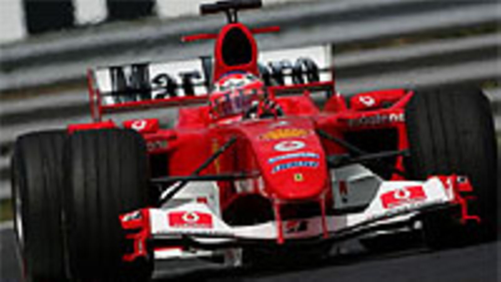 Barrichello ajaa Ferraria, photo: Clive Rose