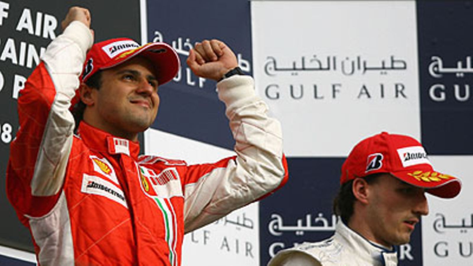 Felipe Massa ja Robert Kubica, kuva: Paul Gilham/Getty Images