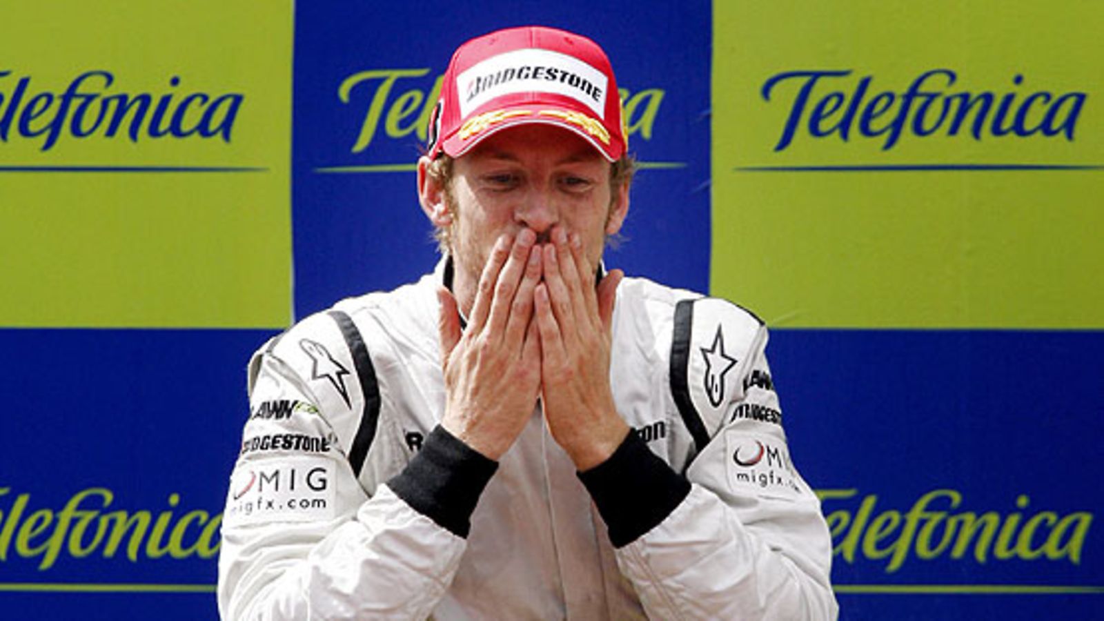 Jenson Button, kuva: EPA/ROBERT GHEMENT