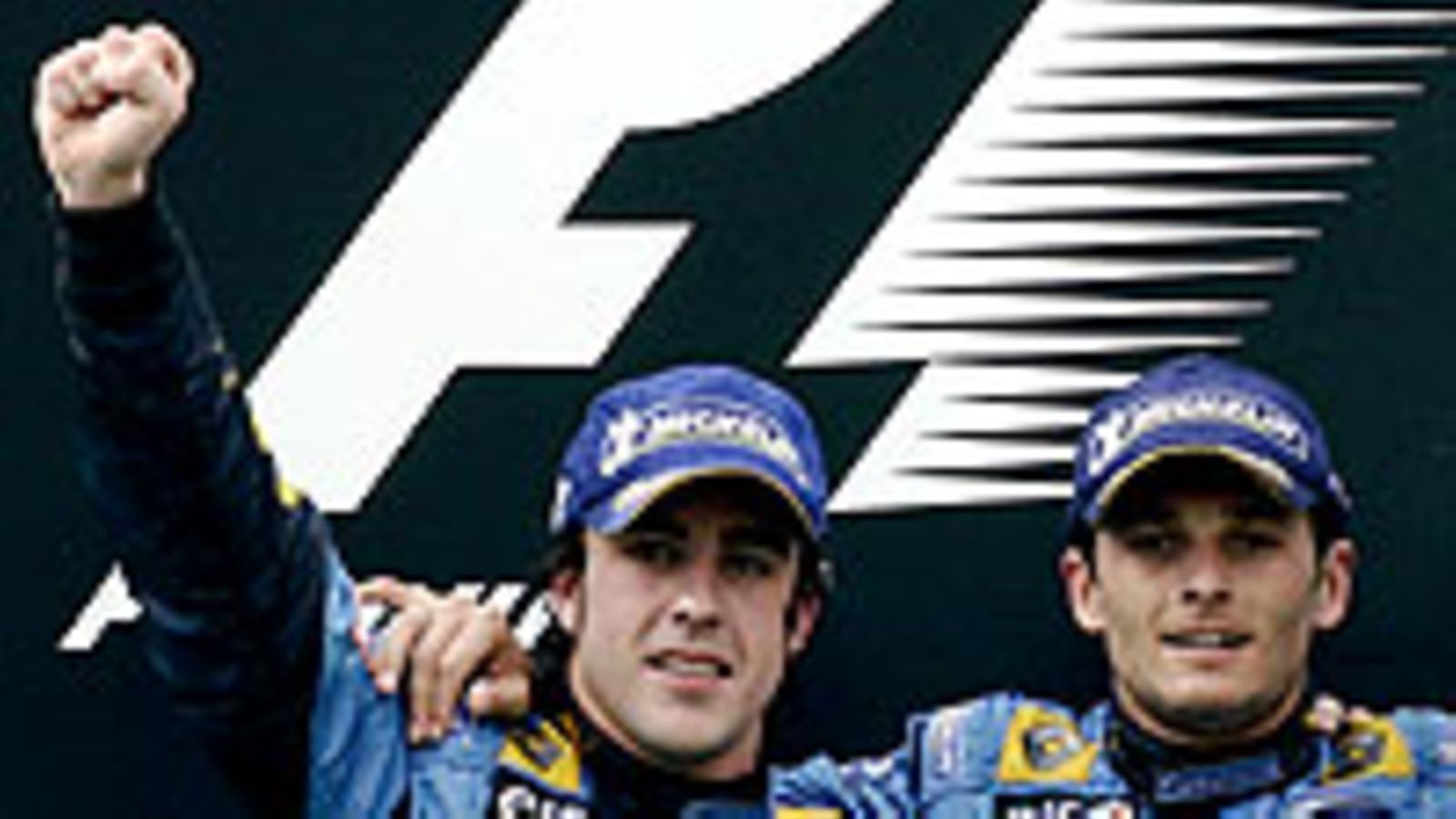 Fernando Alonso ja Giancarlo Fisichella (Kuva: Paul Gilham/Getty Images)