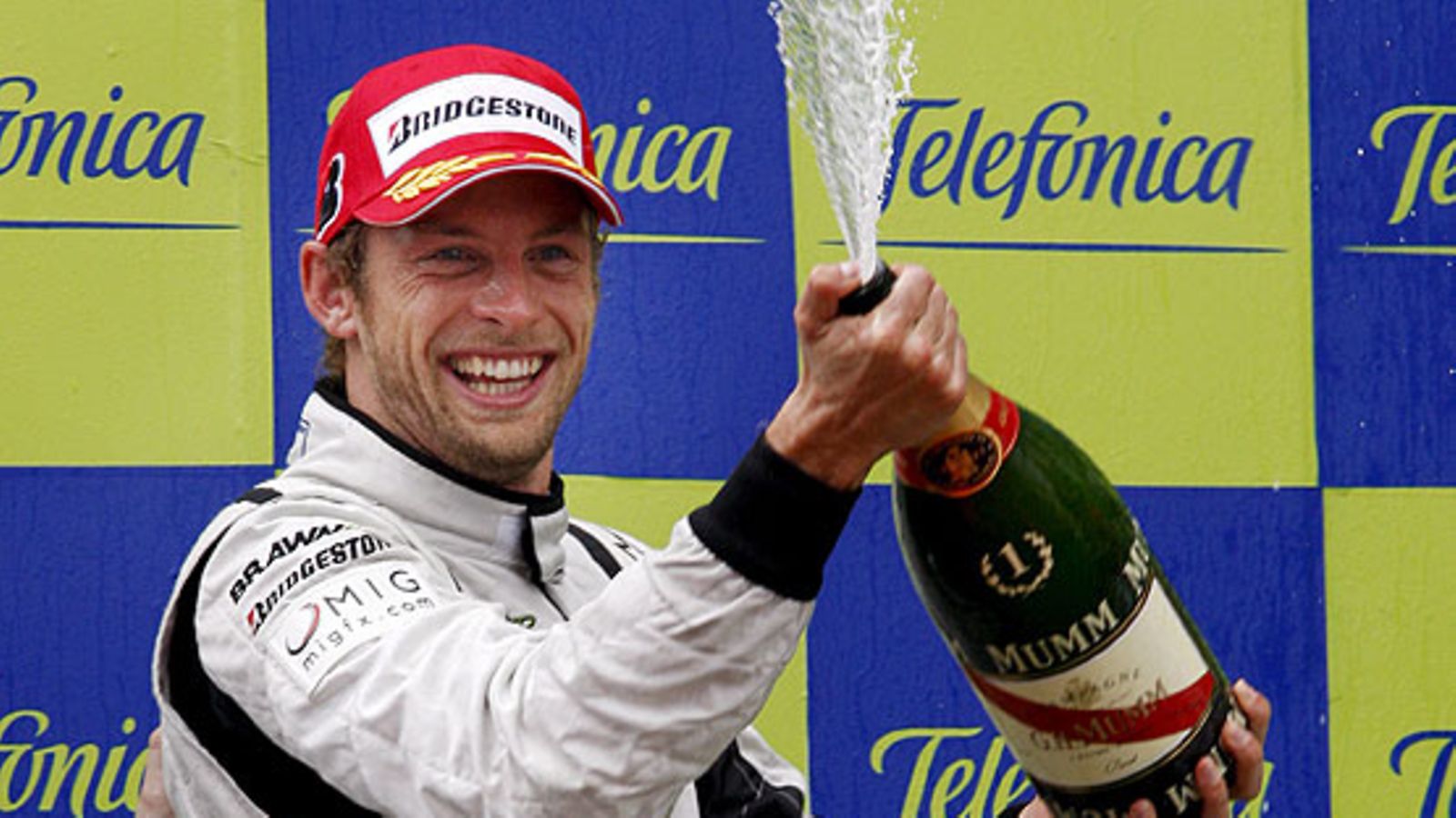 Jenson Button, kuva: EPA/ROBERT GHEMENT