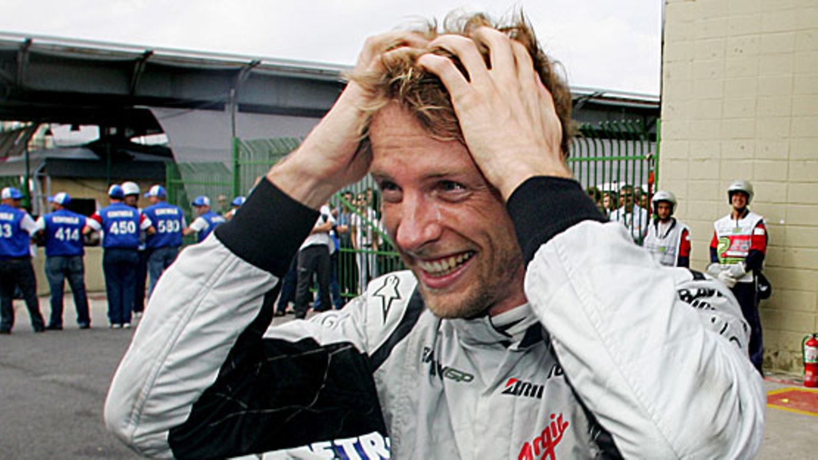 Jenson Button, kuva: EPA/FELIX HEYDER