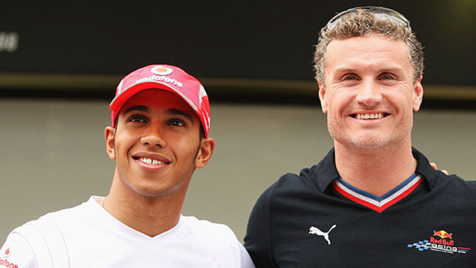 Lewis Hamilton ja David Coulthard, kuva: Mark Thompson/Getty Images