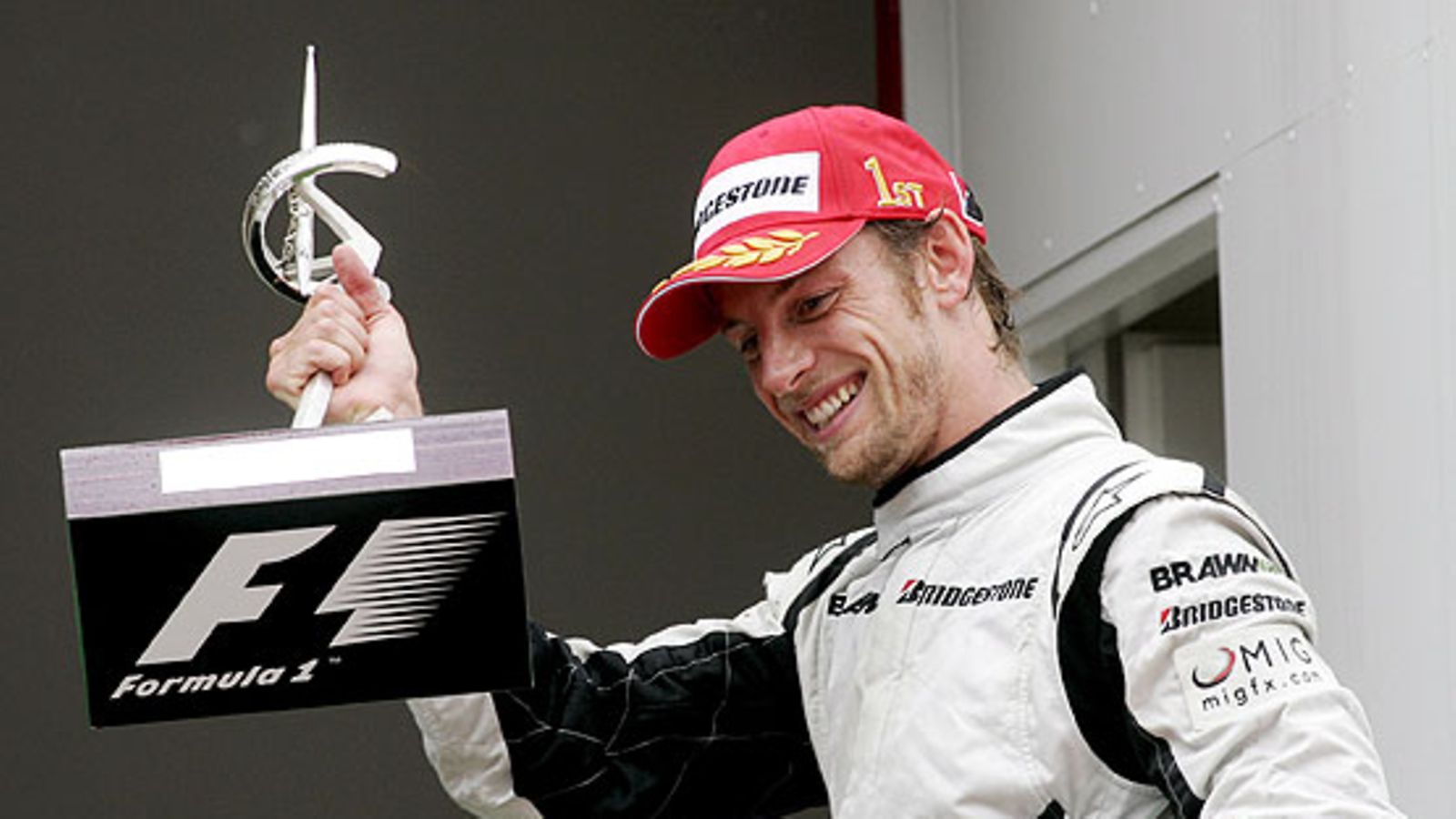 Jenson Button, kuva: EPA/FELIX HEYDER