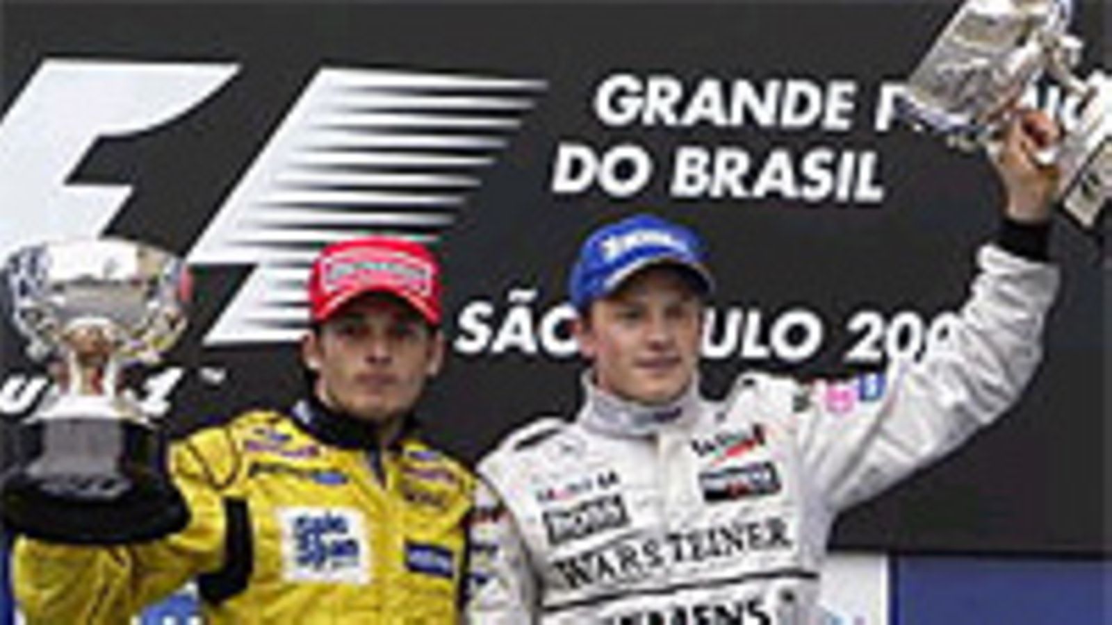 Fisichella, Räikkönen, Photo: Mark Thompson/Getty Images