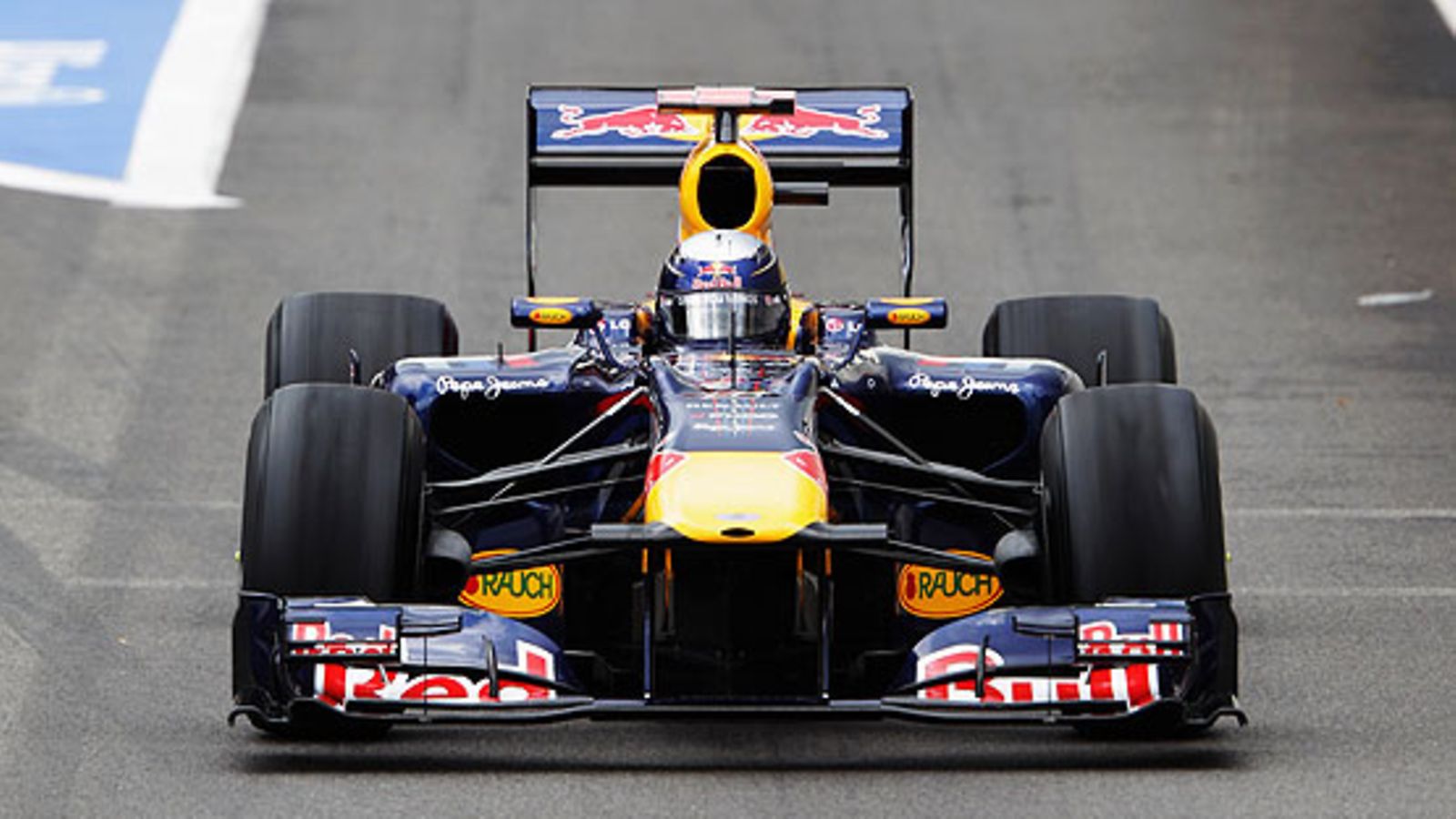 Sebastian Vettelin Red Bull -auto, kuva: Mark Thompson/Getty Images
