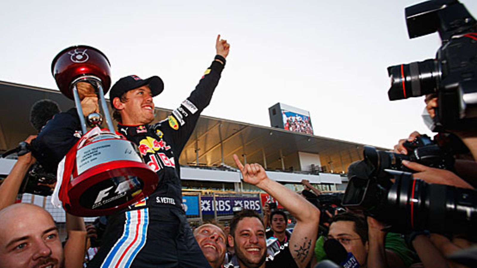 Sebastian Vettel, kuva: Mark Thompson/Getty Images