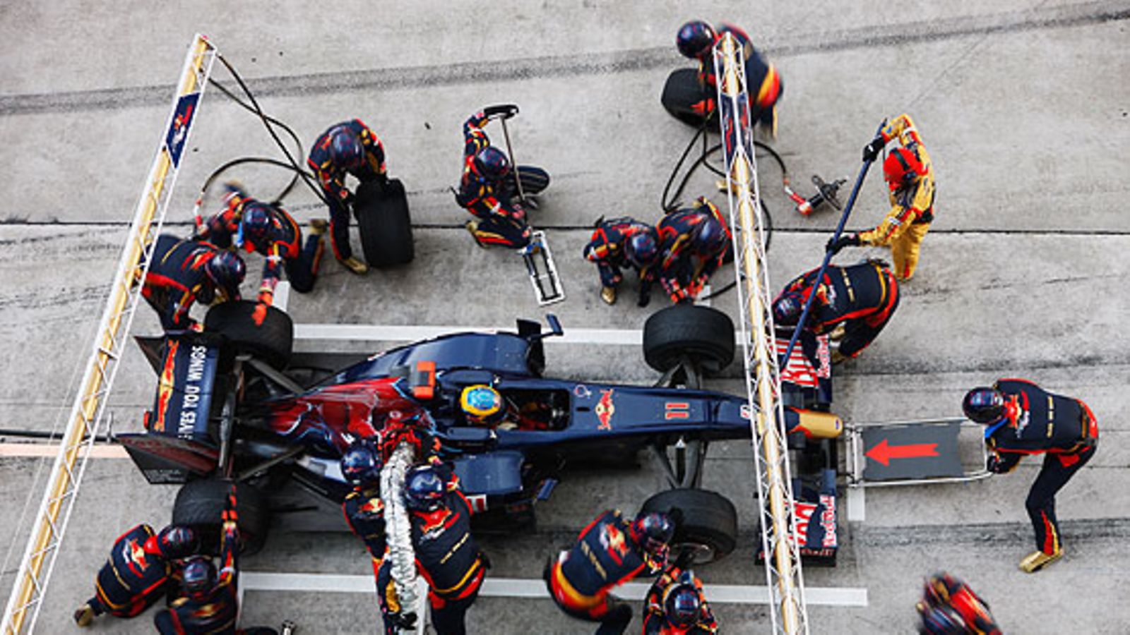 Sebastien Bourdais, Toro Rosso, kuva: Mark Thompson/Getty Images