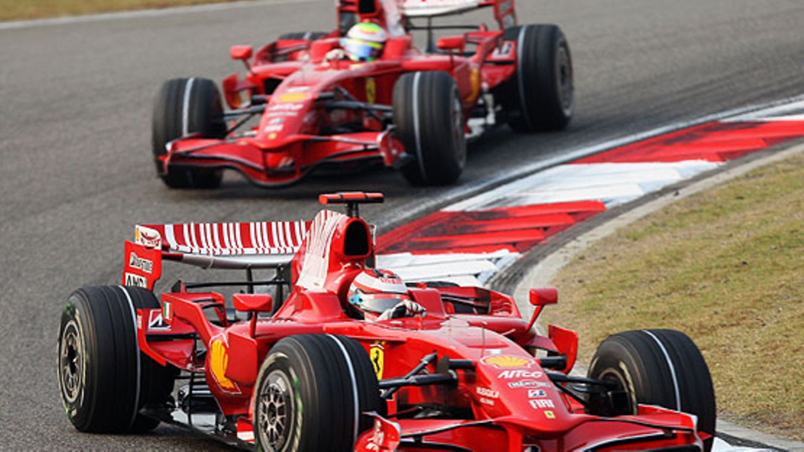 Kimi Räikkönen, Felipe Massa, kuva: Getty Images