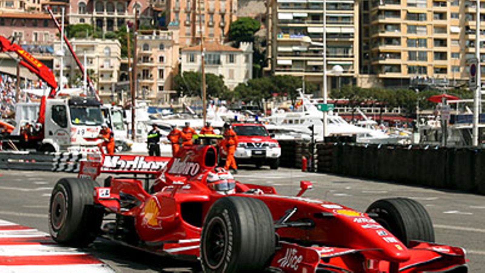 Kimi Räikkönen Monacon GP:ssä. Kuva: Jens Büttner/EPA.