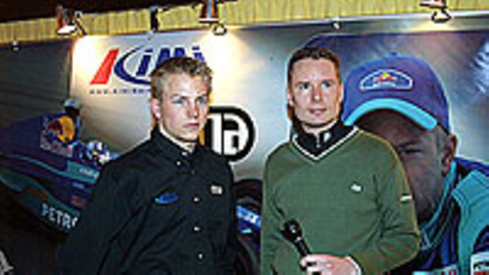 Kimi Räikkönen ja Tomi Tuominen
