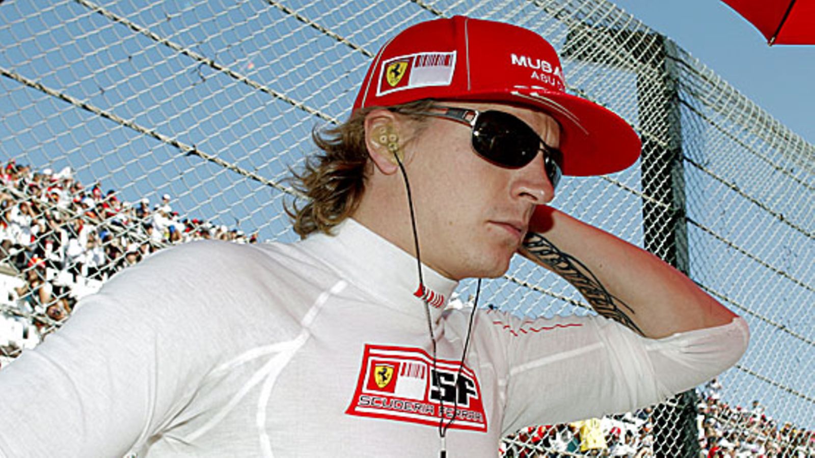 Kimi Räikkönen, kuva: EPA/FELIX HEYDER BASIS