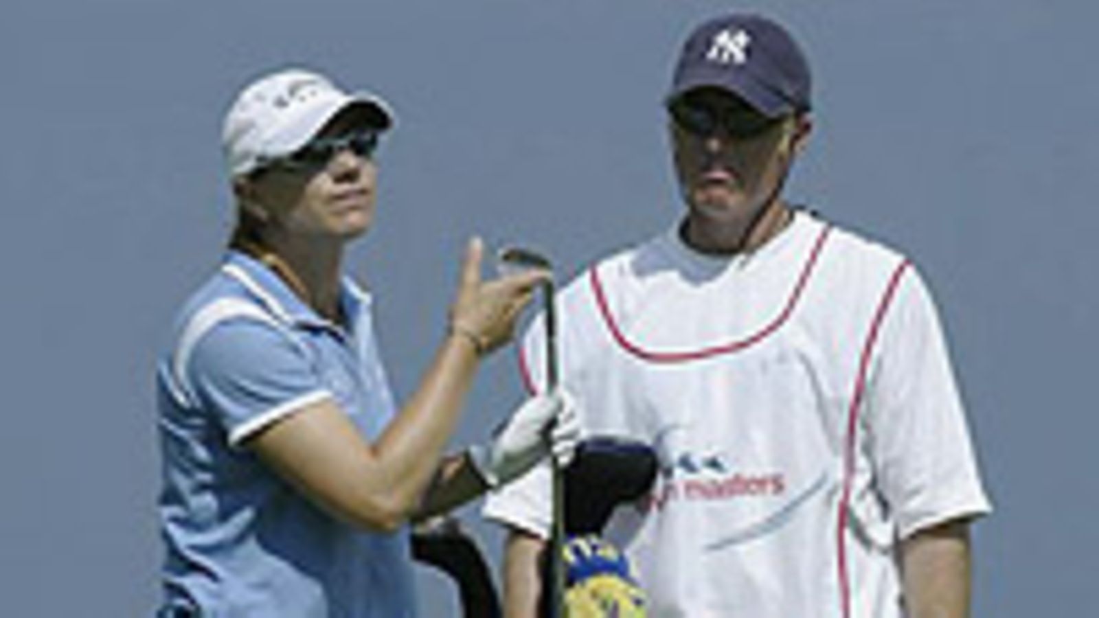 Annika Sörenstam ja David Esch, kuva: Stuart Franklin/Getty Images