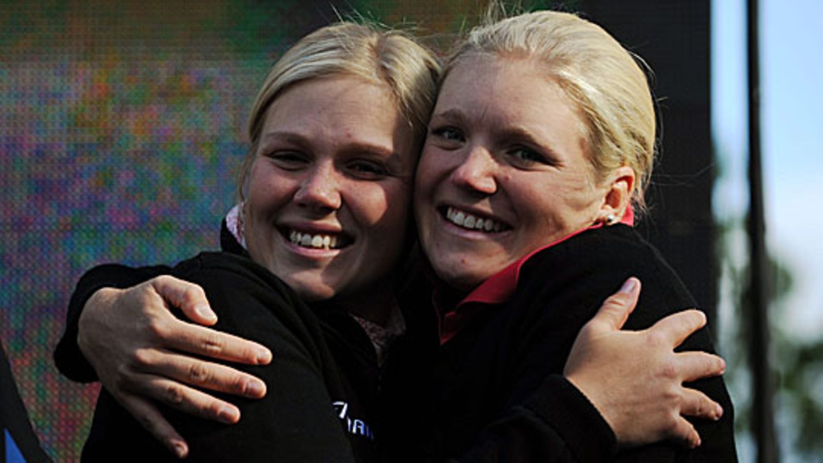 Minea Blomqvist ja Ursula Wikström, kuva: Lehtikuva/Vesa Moilanen