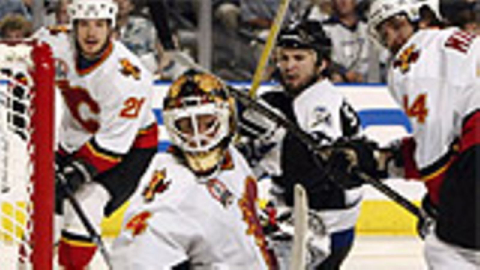 NHL-finaalit 2004, Tampa Bay-Calgary, Miikka Kiprusoff, kuva: Brian Bahr