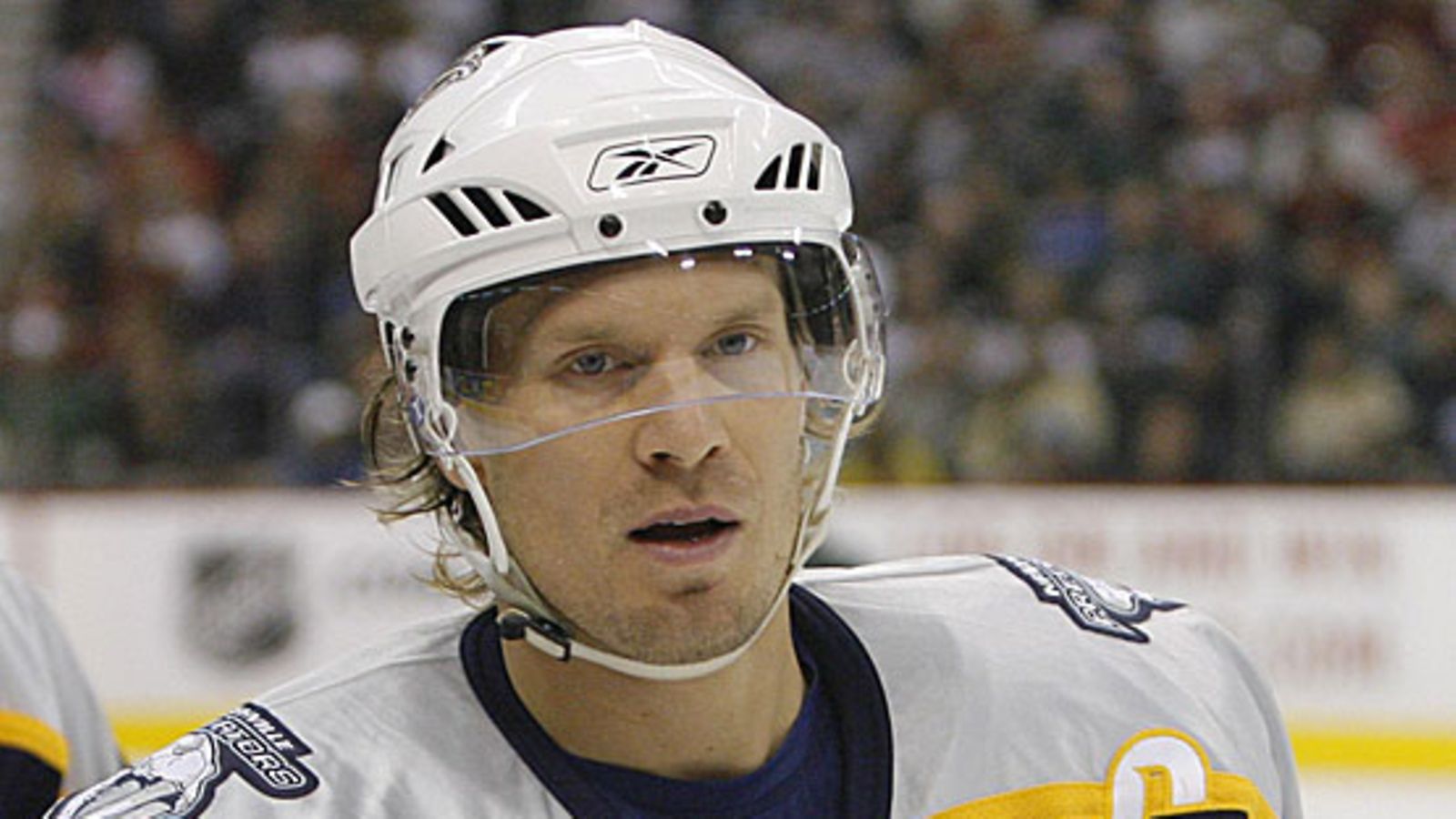 Kimmo Timonen Nashville paidassa vuonna 2006, kuva: Ron LeBlanc/Getty Images