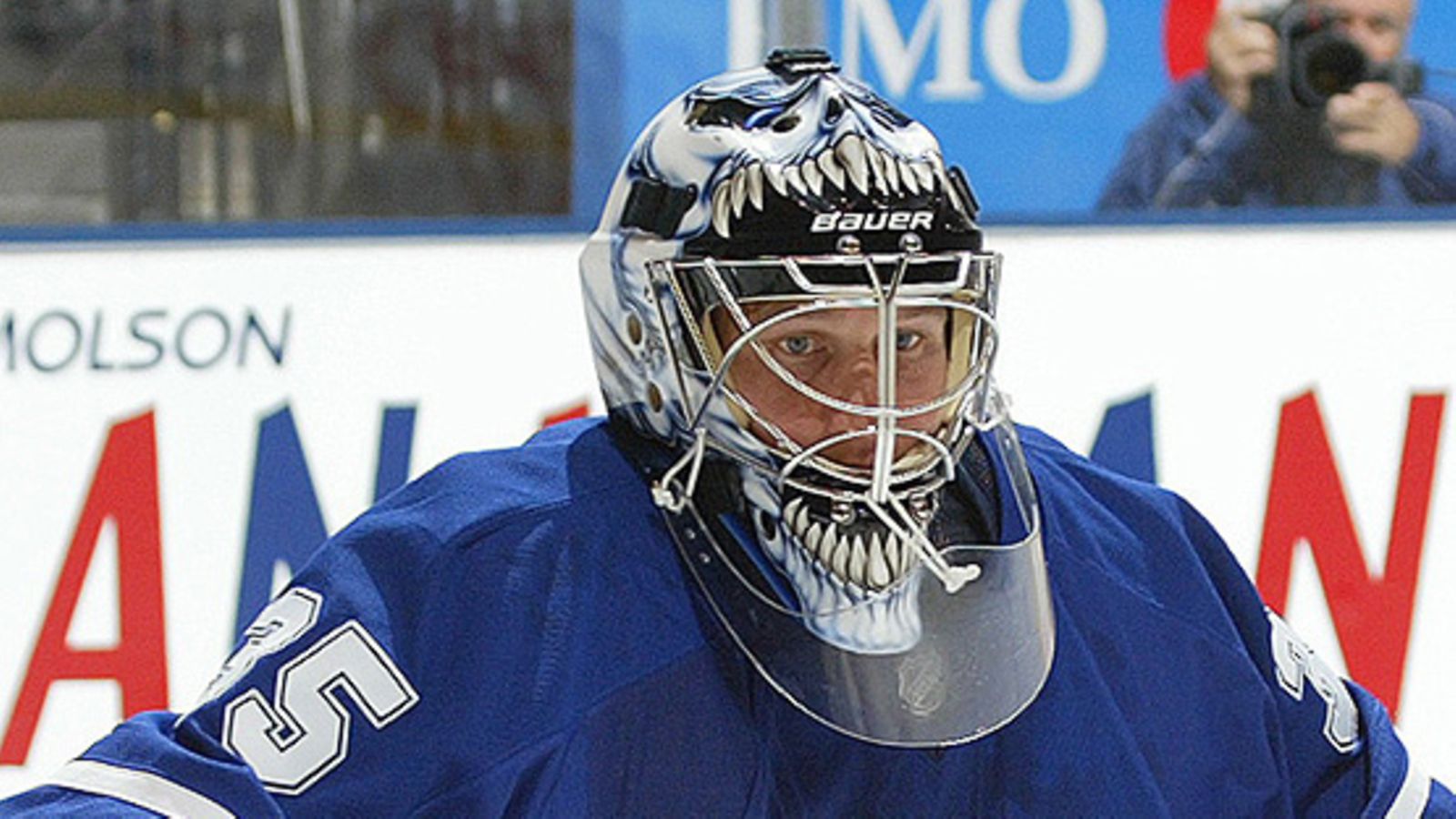 Vesa Toskala, Toronto Maple Leafs (Photo: Claus Andersen / Getty Images)