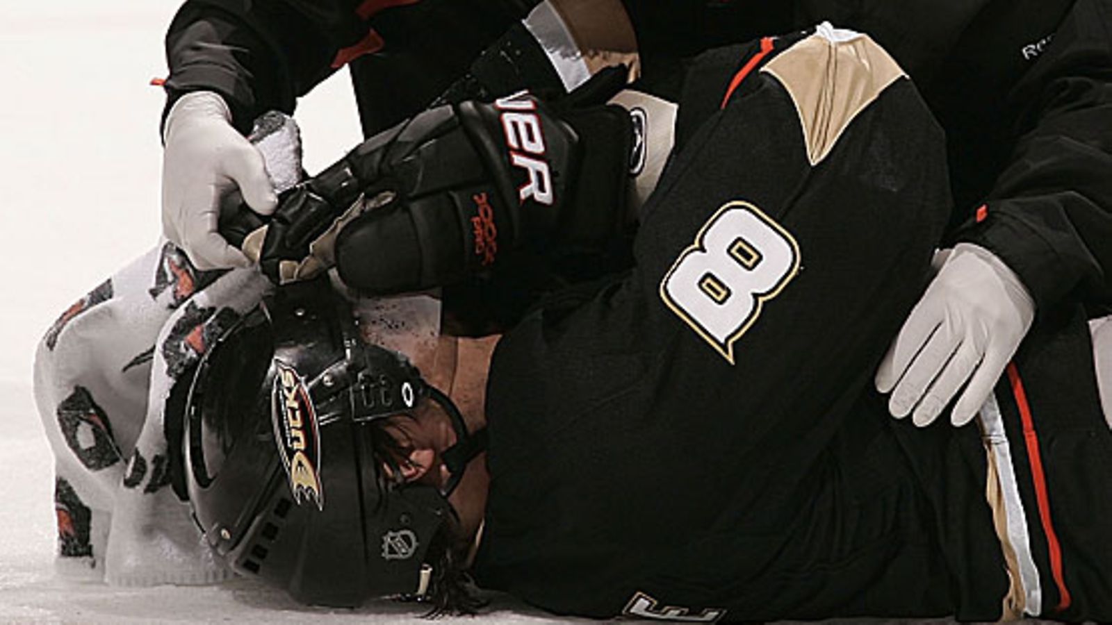 Teemu Selänne, kuva: Debora Robinson/NHLI/Getty Images
