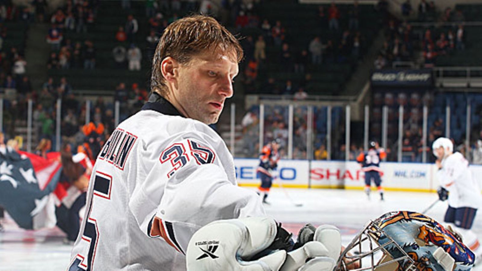 Onko Nikolai Habibulinin Oilers-ura lähestymässä loppuaan. Kuva: Mike Stobe/GETTY.