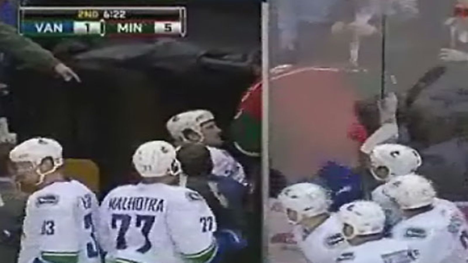 Rick Rypien kävi käsiksi katsojaan, kuva: EBU