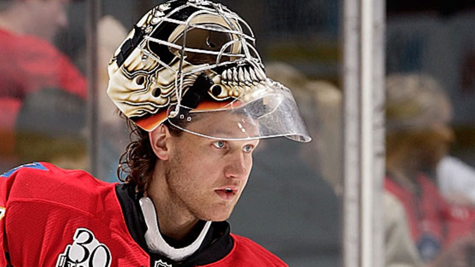 Vesa Toskala Calgary Flamesin paidassa
