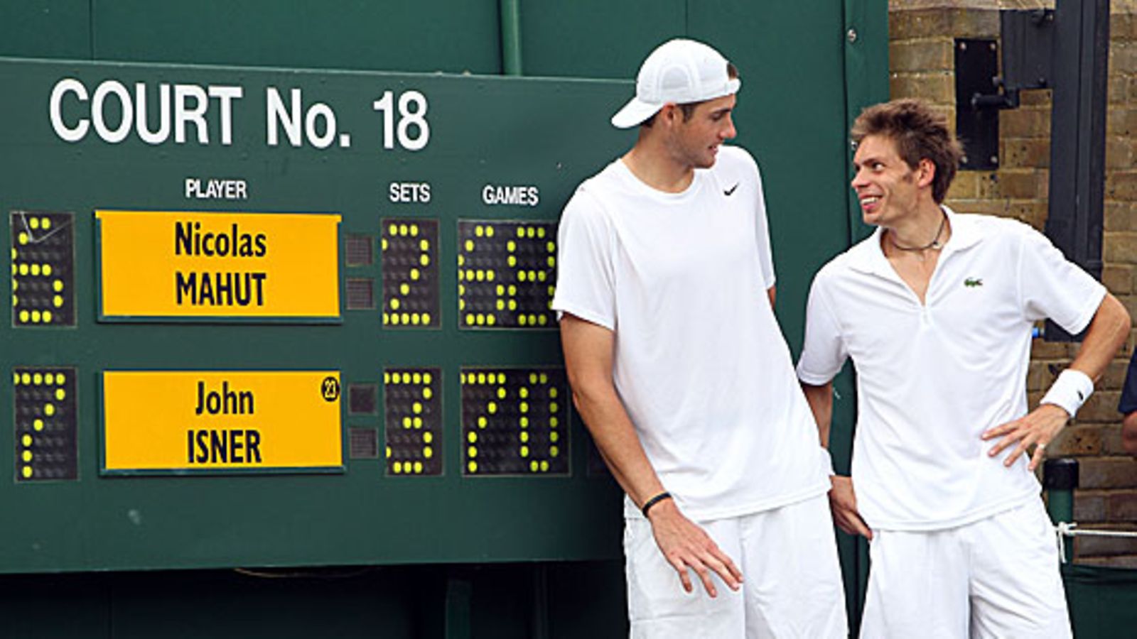 John Isner, Nicolas Mahut, kuva:Getty