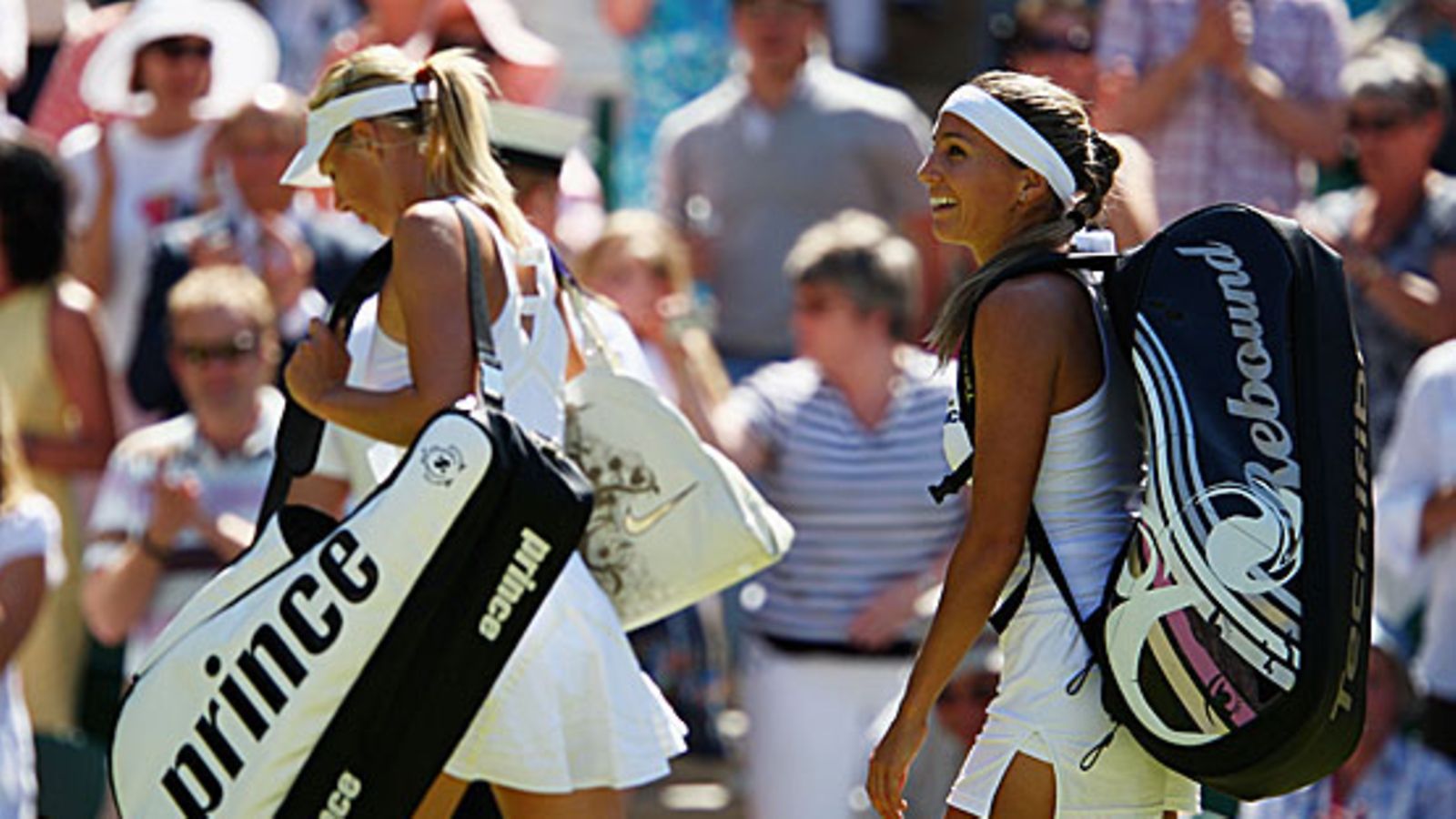 Maria Sharapova, Gisela Dulko, kuva:Getty/Clive Brunskill