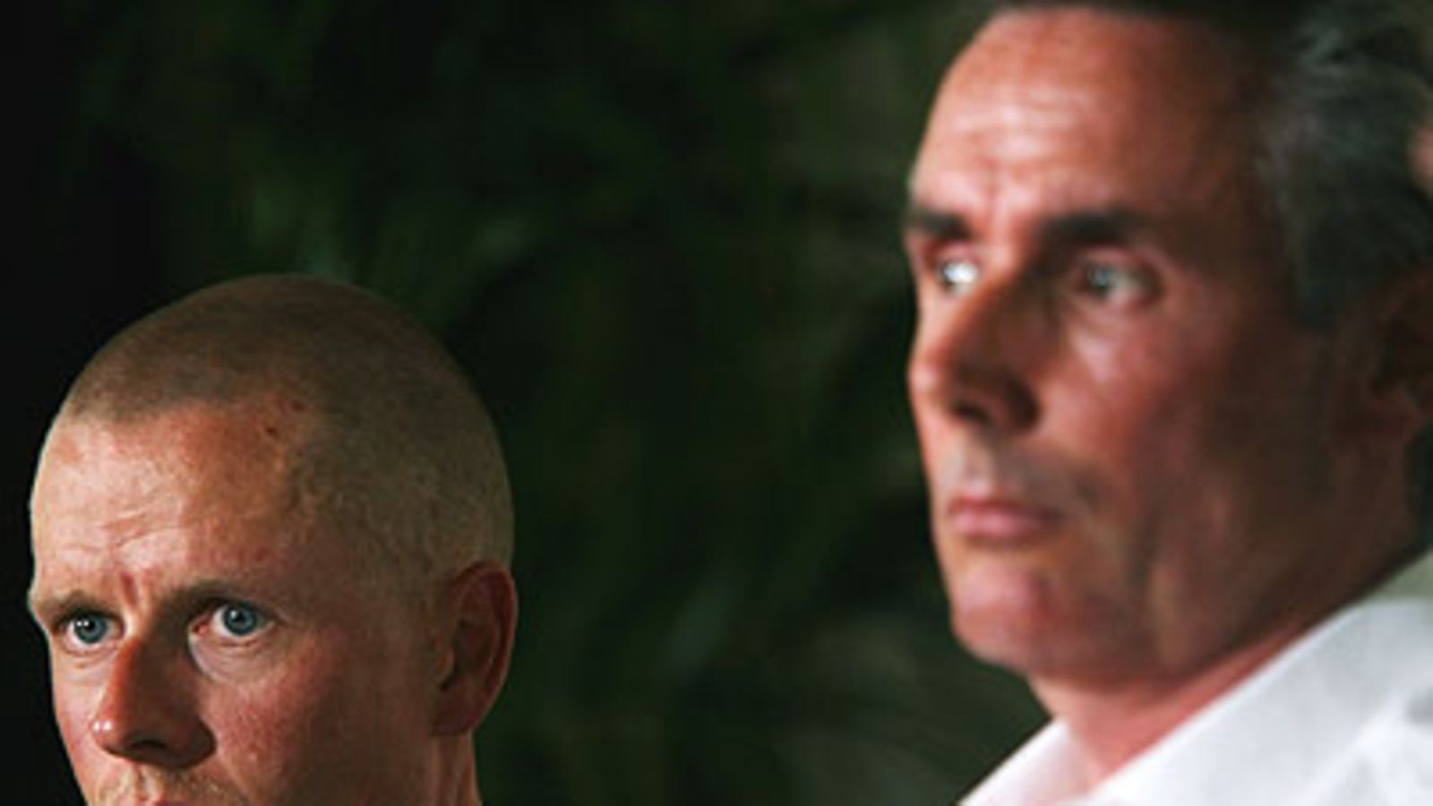 Theo de Rooy (oik.), ja Michael Rasmussen, Photo: Bryn Lennon/Getty Images Sportl
