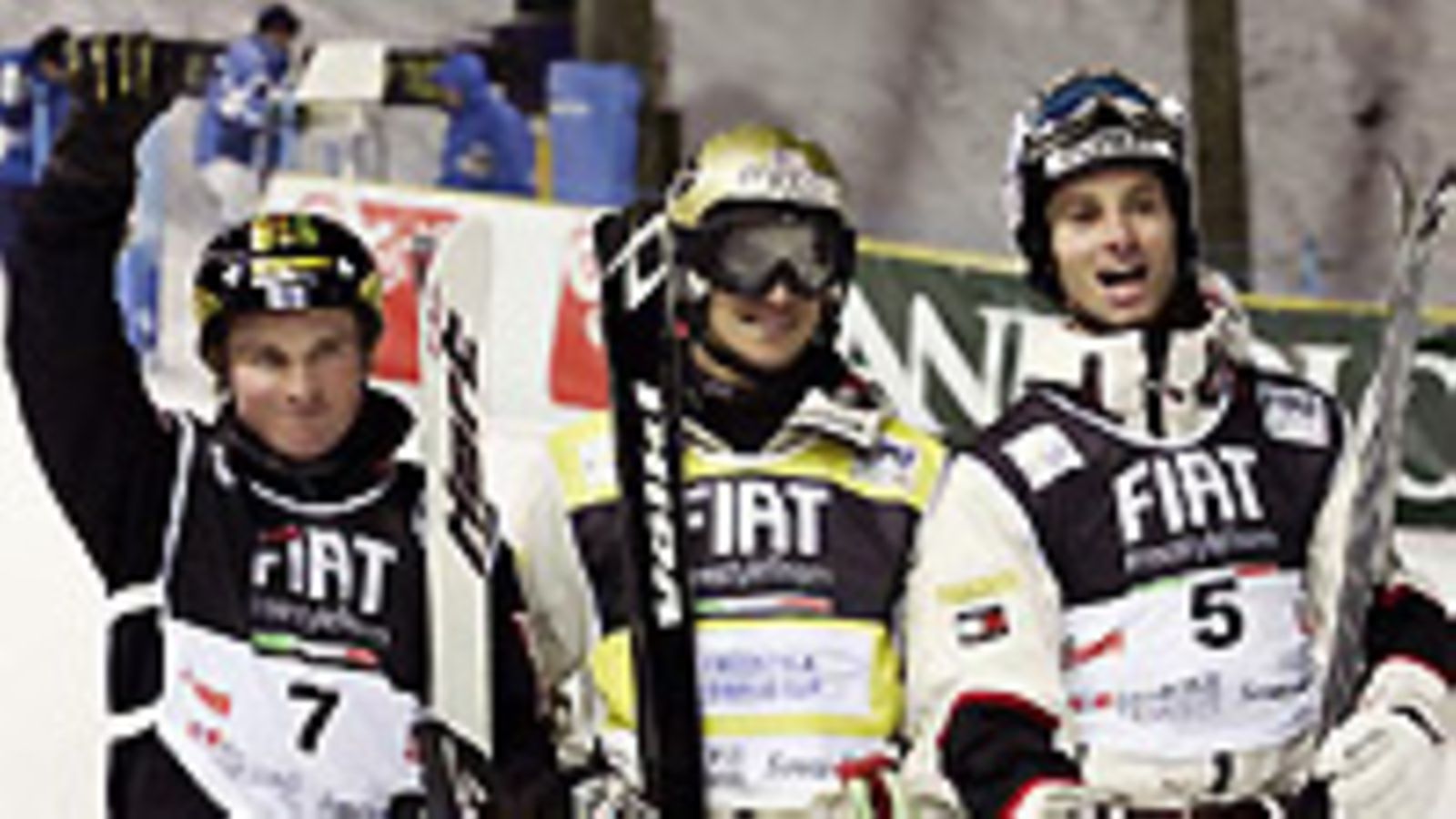 Ronkainen, Bloom ja Mayer, kuva: Agence Zoom/Getty Images