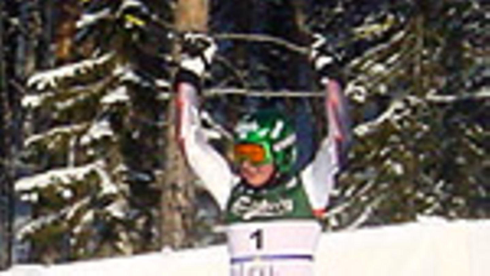 Tanja Poutiainen voitti Levin mc-pujottelun (Photo: MTV3)
