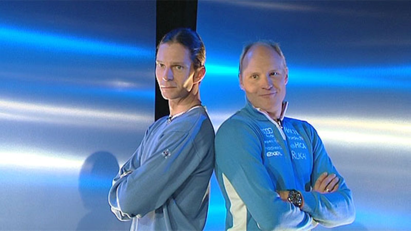 Janne Ahonen ja Kalle Palander, kuva: MTV3