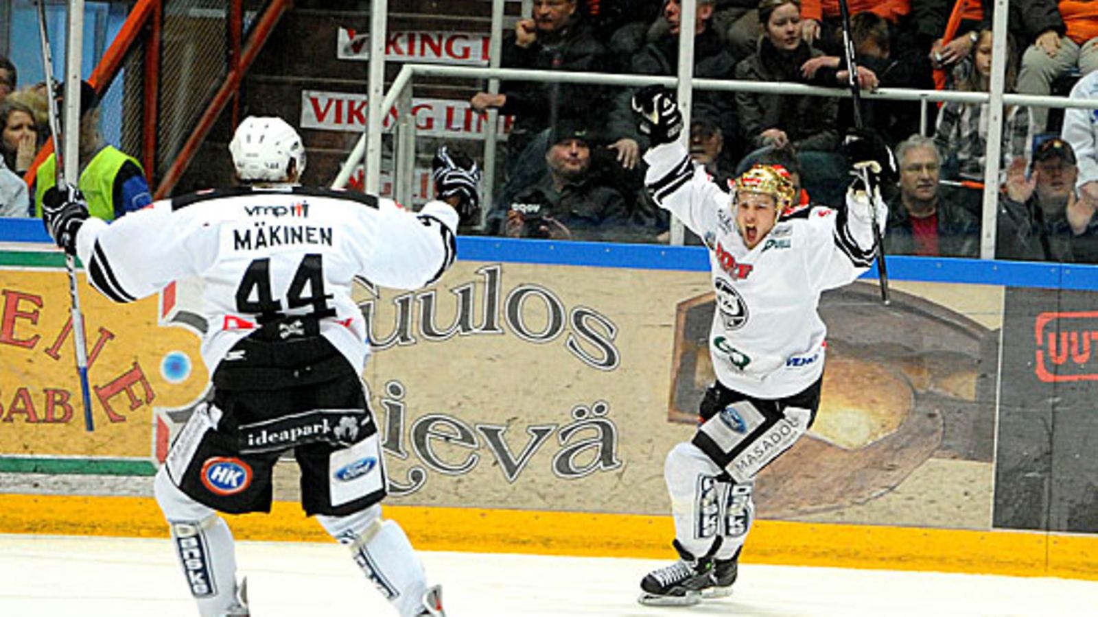 Marko Mäkinen, Ilari Filppula, kuva:Vesa Koivunen/NPI