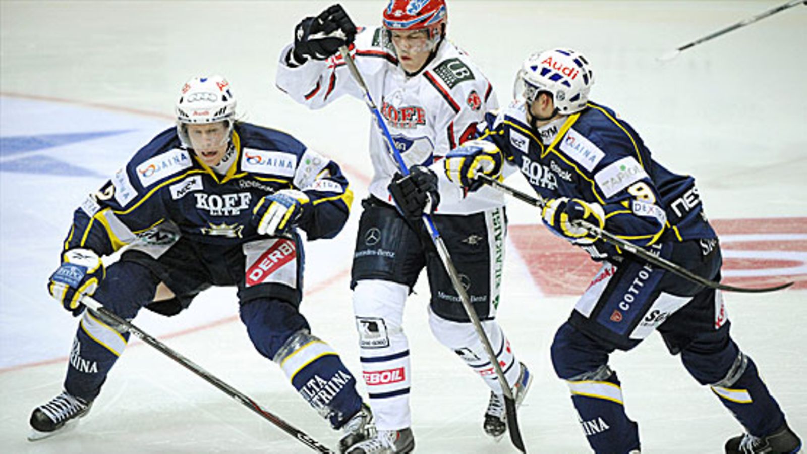 Oskari Korpikari, Teemu Ramstedt, Arttu Lyttinen, kuva:Lehtikuva/Antti Aimo-Koivisto