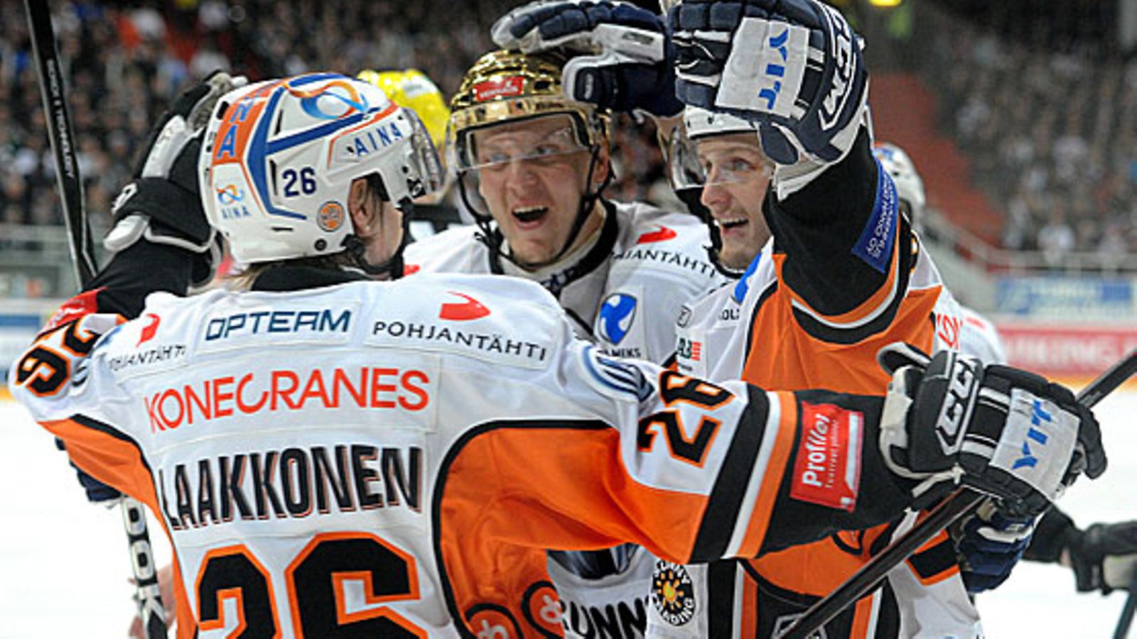 Janne Laakkonen, Ville Viitaluoma, Joonas Vihko, kuva:Vesa Koivunen/NPI