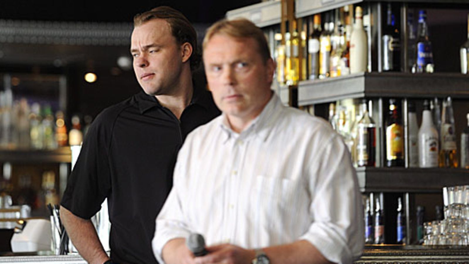 Antti Niemi ja Markus Lehto (Kuva: Martti Kainulainen/Lehtikuva)