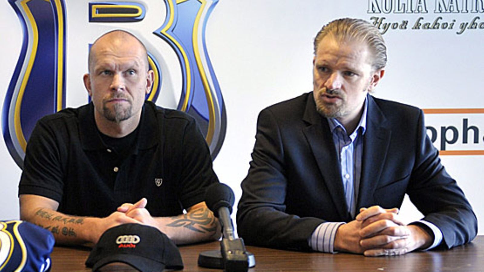 Jere Karalahti, Petri Matikainen, kuva:Lehtikuva/Kimmo Mäntylä